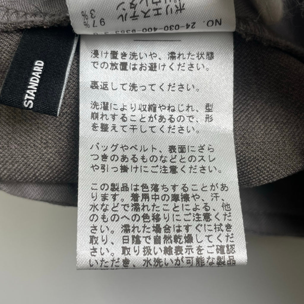 JOURNAL STANDARD ジャーナルスタンダード / ウールライクストレッチイージーテーパードパンツ 24年 参考定価：10,000+tax SIZE：36