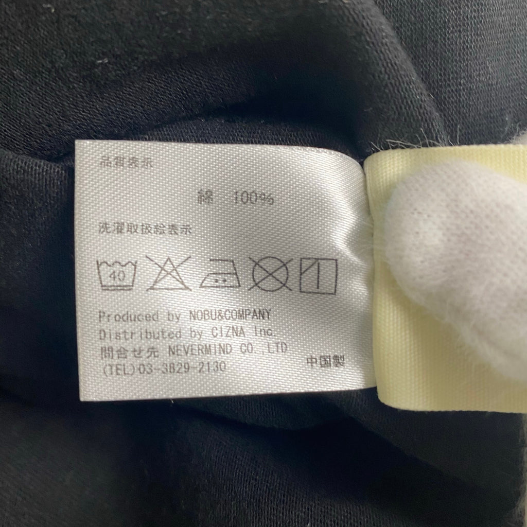 【極美品】 vanson × Looney tunes / BUGS BUNNY L/S TEE バッグス バニー looney tunes ブラック SIZE:L