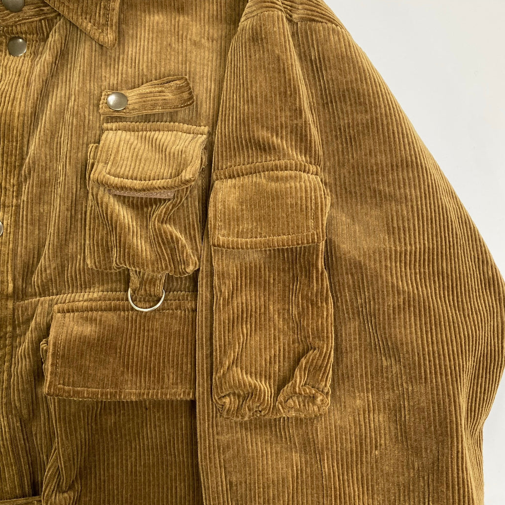 KENNETH FIELD ケネスフィールド / RIVER GUIDE JACKET 8wale corduroy タグ付 参考定価：60,000+tax SIZE:M
