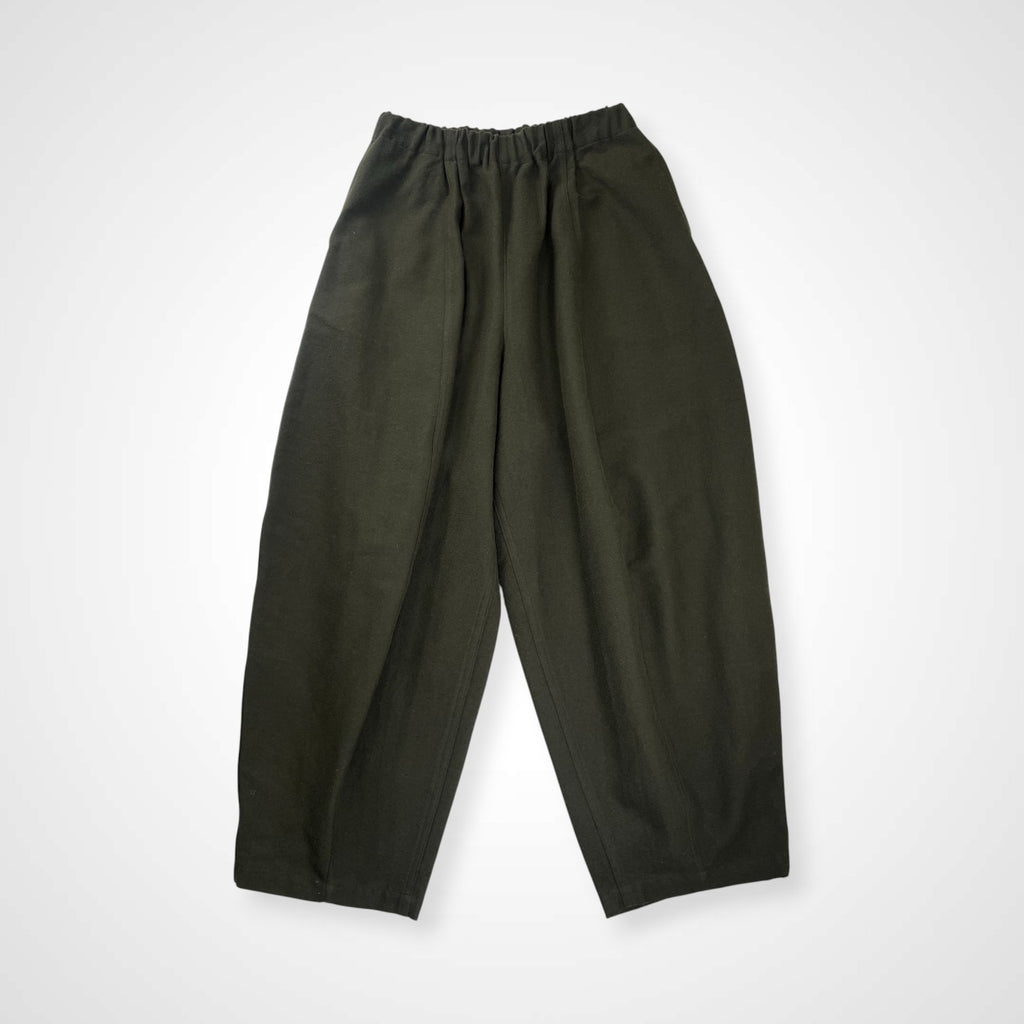 Curensology カレンソロジー / コットンウールドロストパンツ カーキ 参考定価：26,000+tax SIZE:FREE