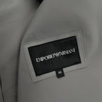 EMPORIO ARMANI エンポリオ アルマーニ / フード付シャツジャケット グレー SIZE:46