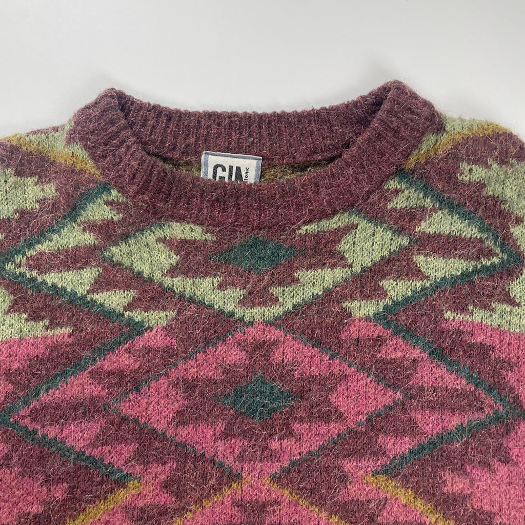 VINTAGE ヴィンテージ / 古着アルパカMIXニット イタリア製 SIZE:L