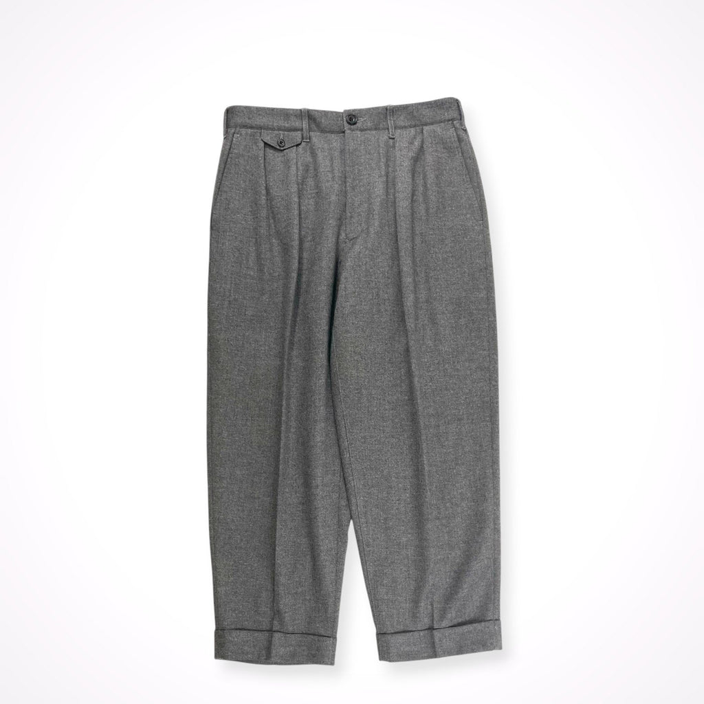BEAMS PLUS / 2プリーツフランネルトラウザー 参考定価：18,000+tax SIZE:M