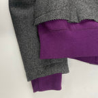 kolor カラー / バーシティジャケット 12AW 参考定価：65,000+tax SIZE:1