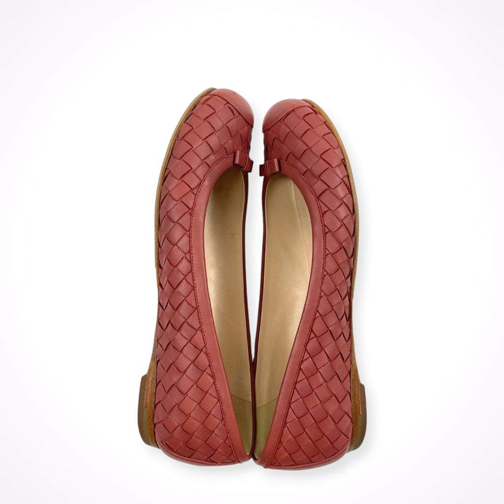 BOTTEGA VENETA / イントレチャートパンプス 箱付 参考定価：90,000程度 SIZE:36
