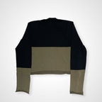 MARNI マルニ / クロップドバイカラーニット 参考定価：80,000程度 SIZE:44