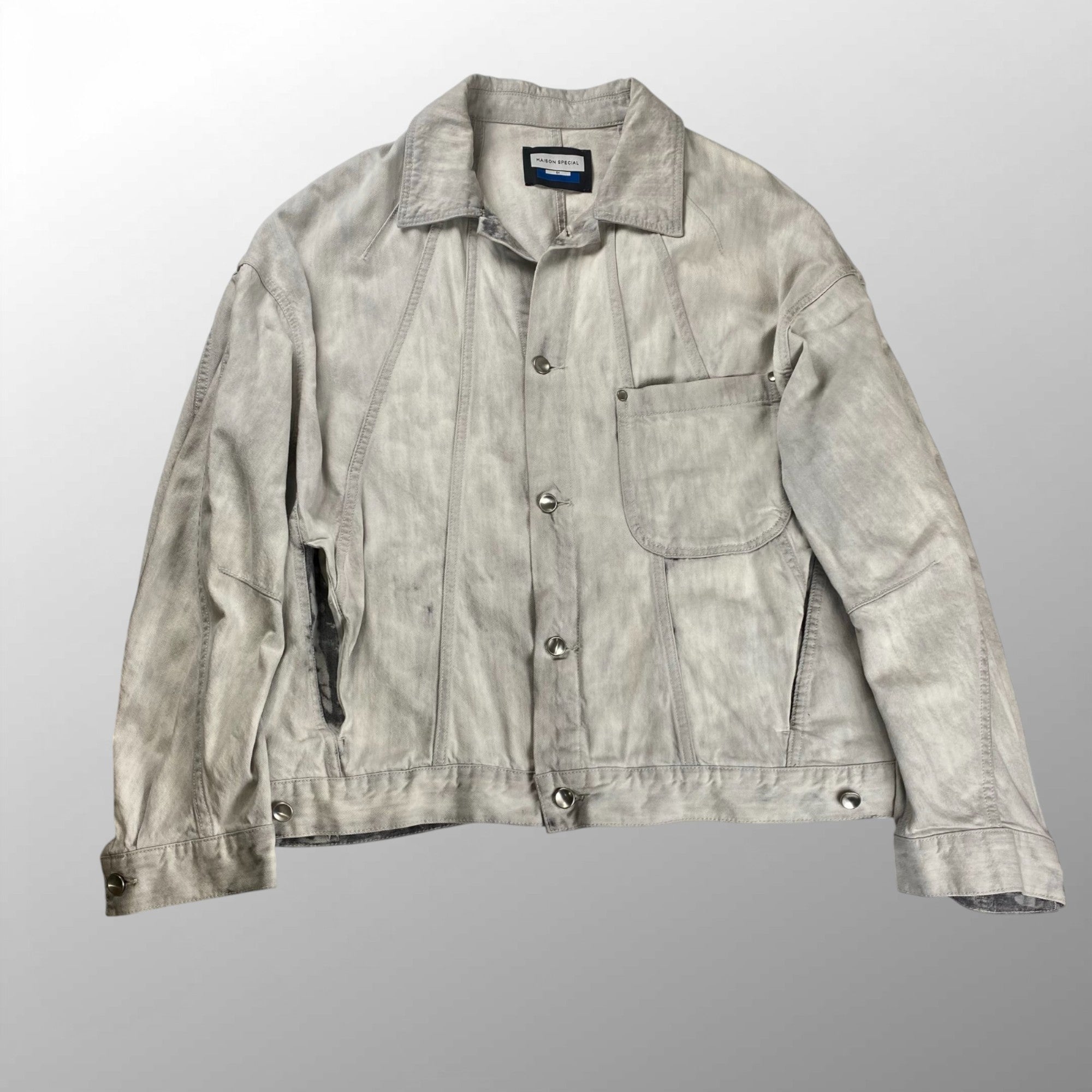 MAISON SPECIAL メゾンスペシャル / Three-Dimensional Prime-Over Cutting Denim Jacket デニムジャケット 参考定価：20,000+tax SIZE：