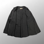 barbell object バーベルオブジェクト / bo-05s01 3b sh 羽織り シャツ 墨黒 25AW 参考定価：30,000+tax SIZE:2