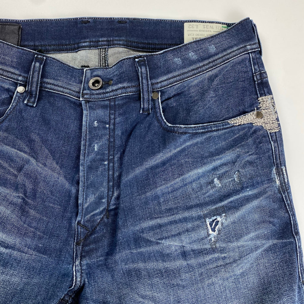 DIESEL ディーゼル / TEPPHAR ダメージ加工 デニムパンツ 0838V SIZE：W31 L32