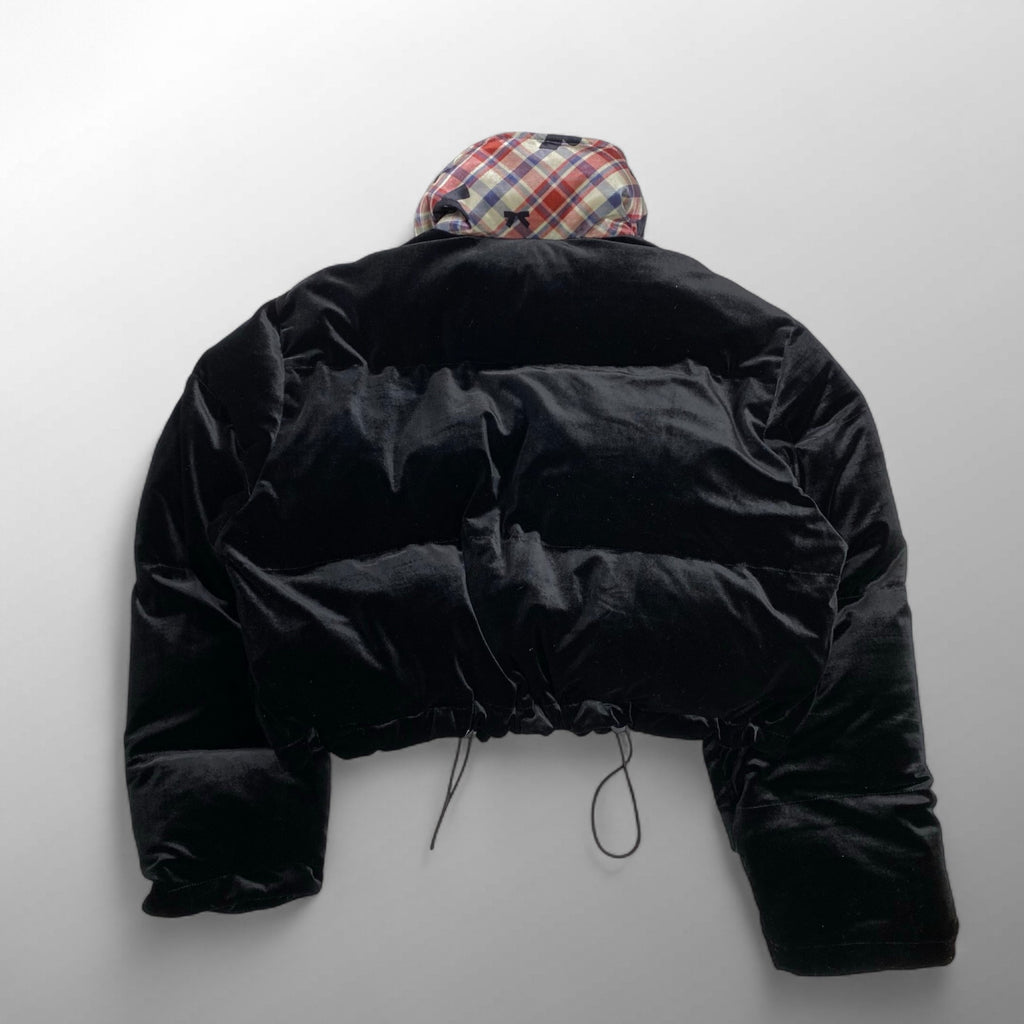 ZEMETA ゼメタ / ベロア インサレーションジャケット クロップド 参考定価：40,000程度 SIZE:M