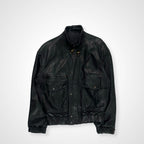 BALLY バリー / ヴィンテージ短丈レザーブルゾン 参考定価：300,000程度 SIZE：46