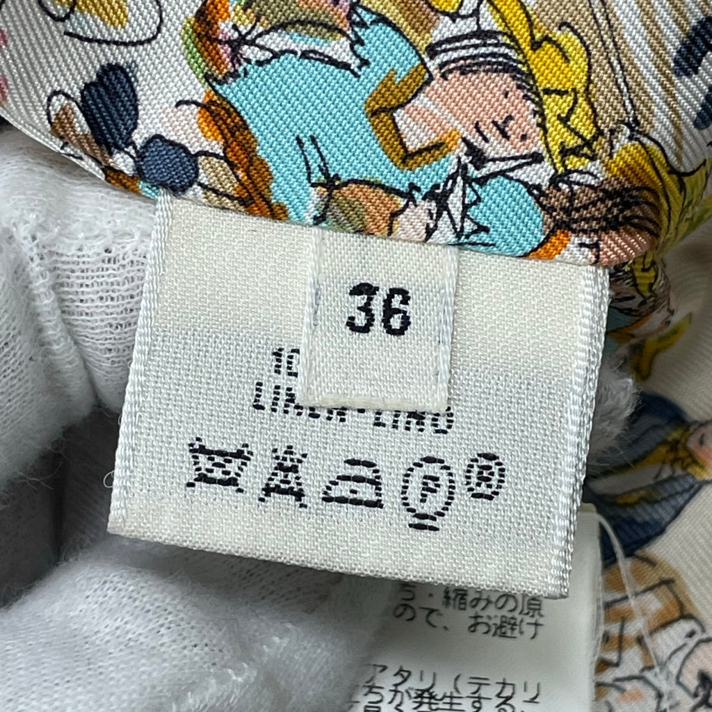 HERMES エルメス / カレライニング リネンデニムジャケット ゴルチエ期 参考定価：520,000程度 SIZE：36