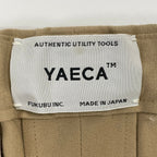 YAECA / ワイドテーパードパンツ 15613 参考定価：19,000+tax SIZE:M
