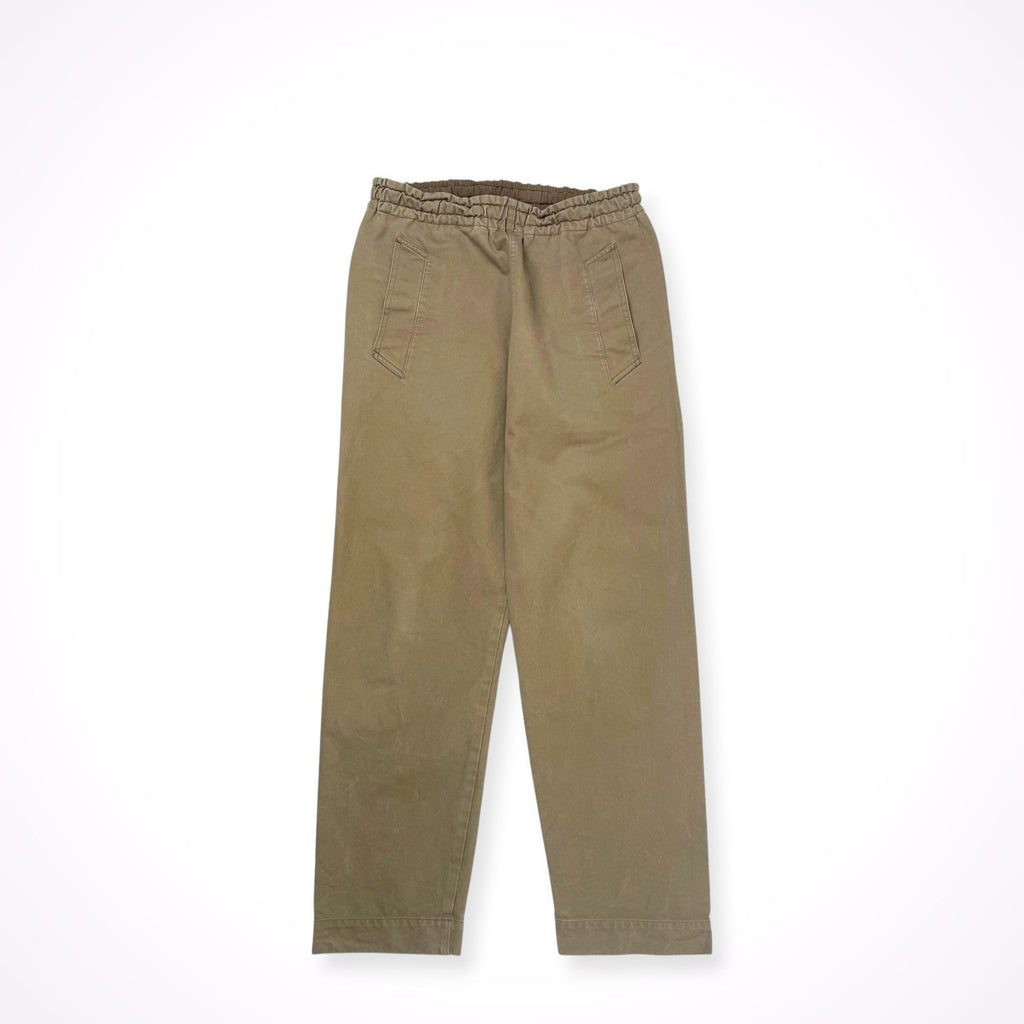 MHL. / 日本製コットンドリルイージーパンツ 参考定価：28,000程度 SIZE:2