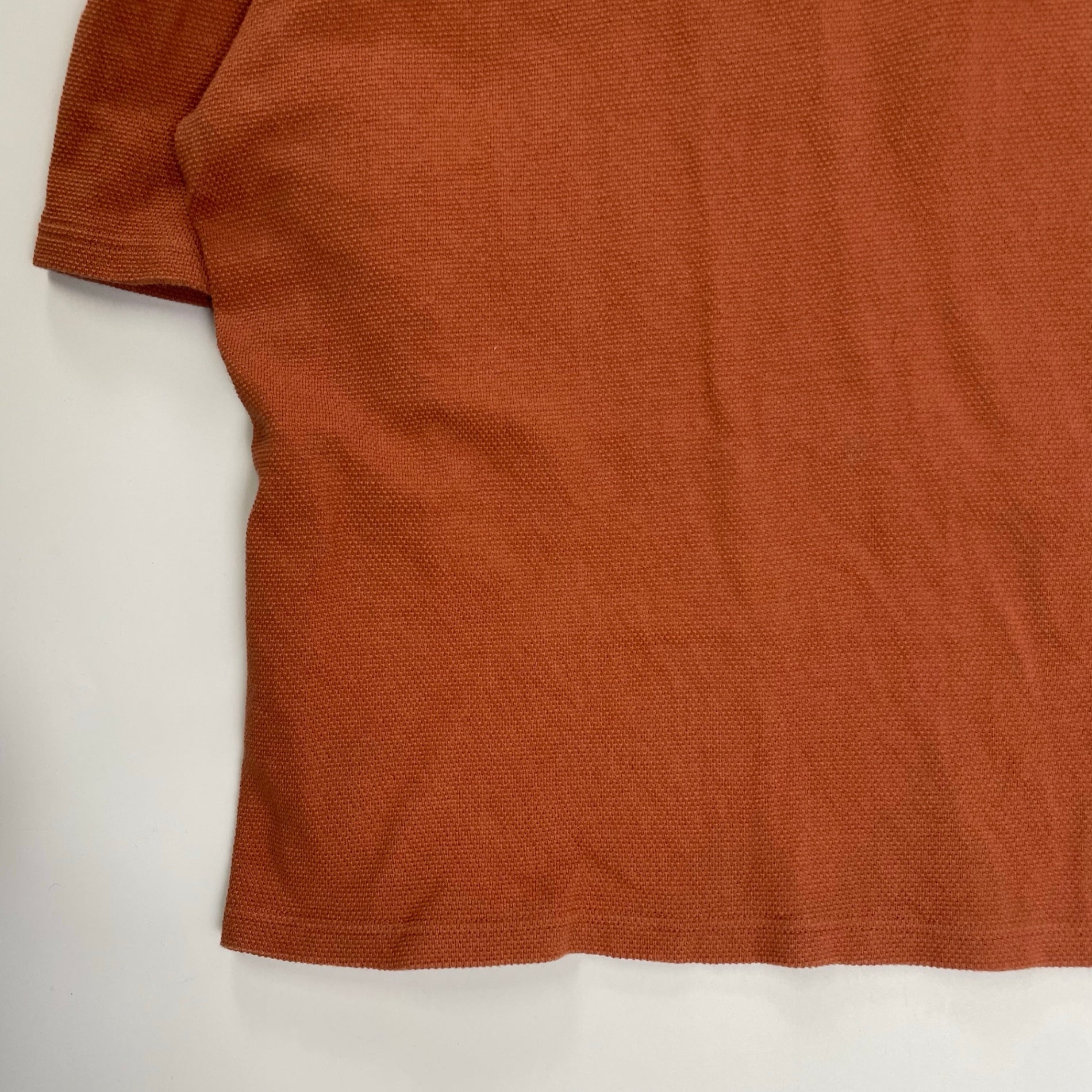 A.P.C. アーペーセー / 鹿の子ロゴ刺繍ポロシャツ 参考定価：30,000程度 SIZE：L