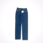 DENNY ROSE / 格子柄Fパールデニム 参考定価：32,000+tax 未使用品 SIZE:26