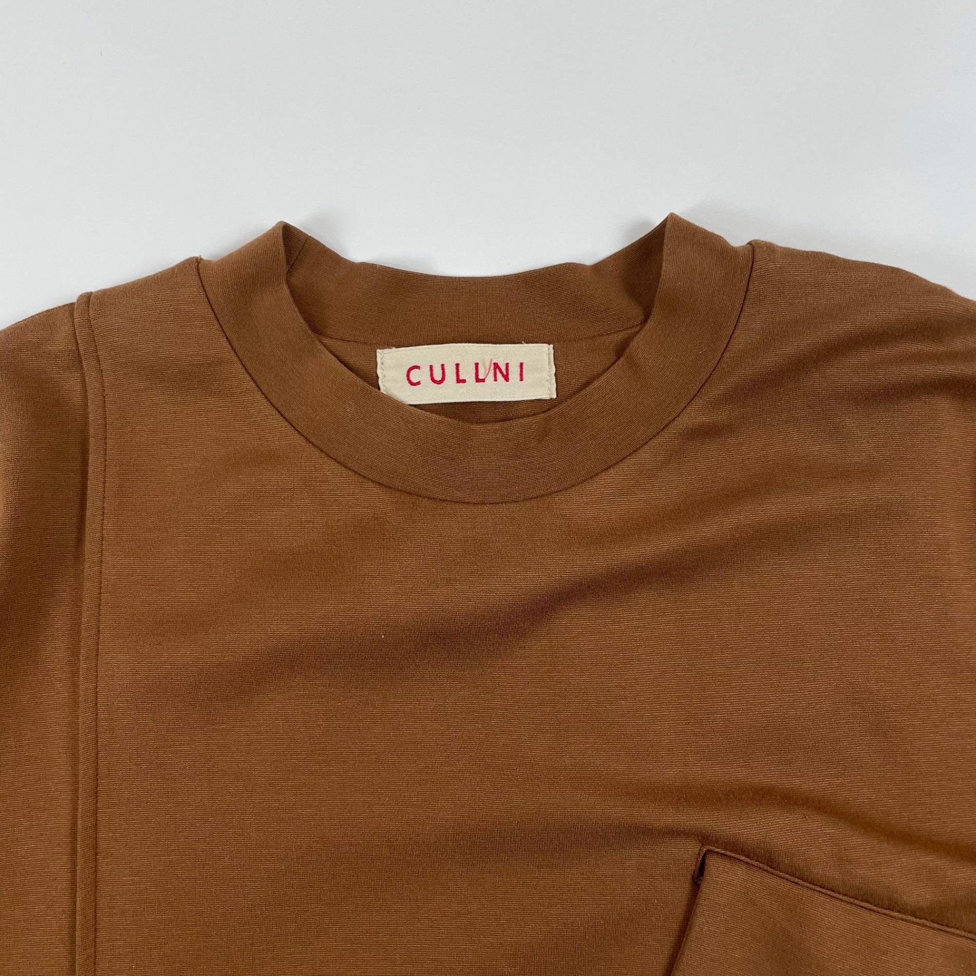 CULLNI クルニ / アシンメトリープルオーバー 参考定価：24,000程度