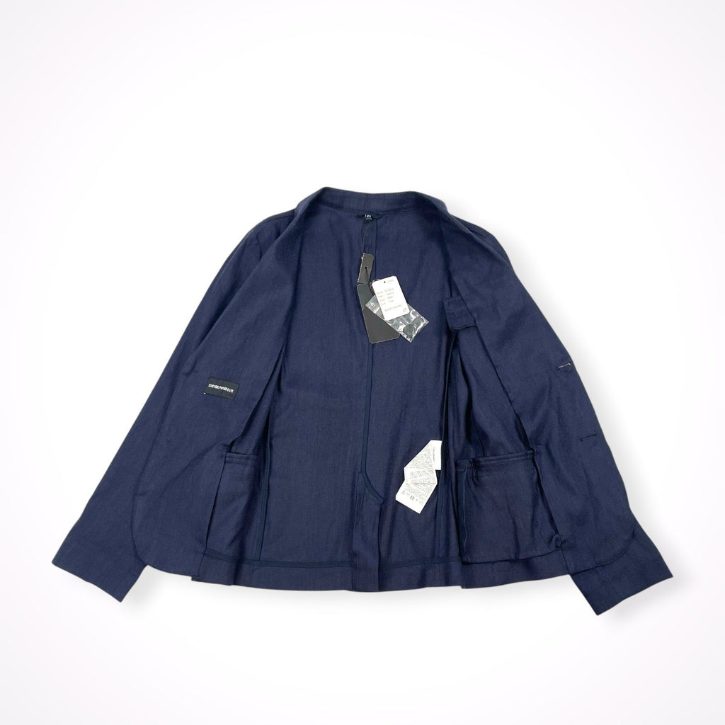 EMPORIO ARMANI / リネンMIXジャケット 未使用品 参考定価：55,000程度 SIZE：10A