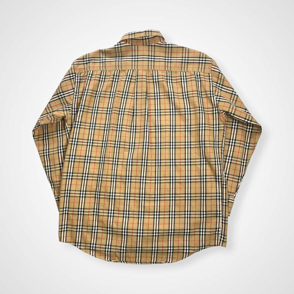 Burberrys バーバリーズ / 英国製 ボタンダウン ノヴァチェックシャツ SIZE：M