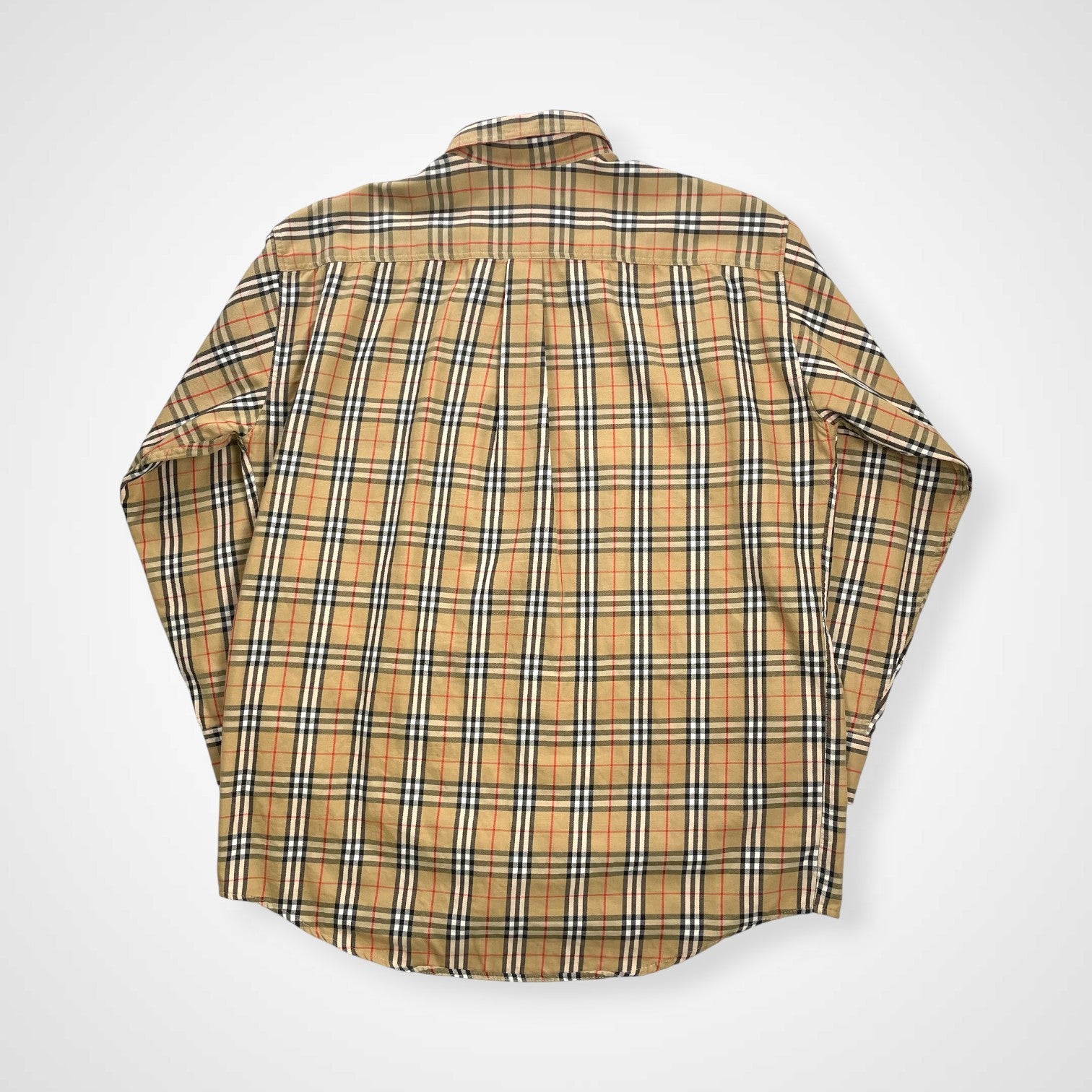 Burberrys バーバリーズ / 英国製 ボタンダウン ノヴァチェックシャツ SIZE：M