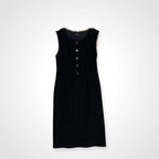 BURBERRY LONDON バーバリーロンドン / ノヴァチェック ボタンデザインワンピース 参考定価：38,000程度 SIZE：44