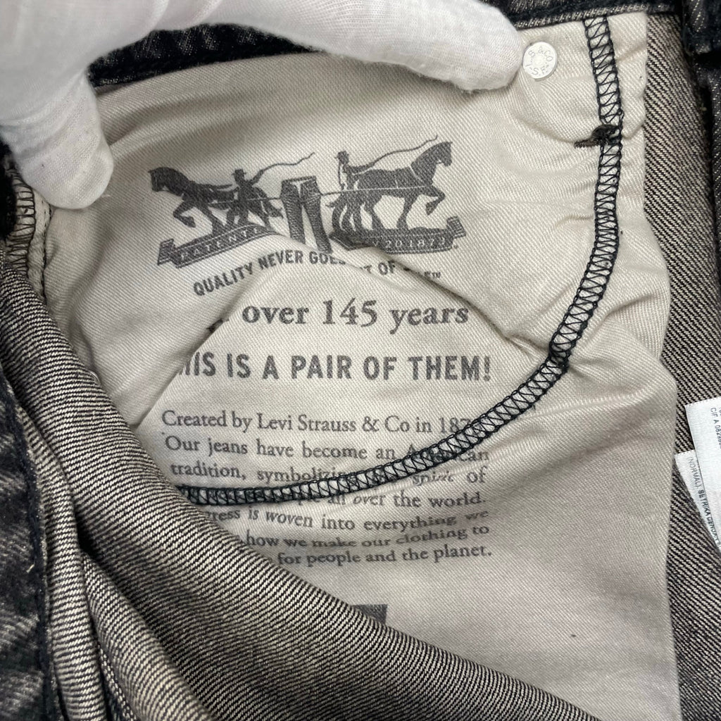 Levi's / 502ブラックデニムパンツ SIZE：W34×L32