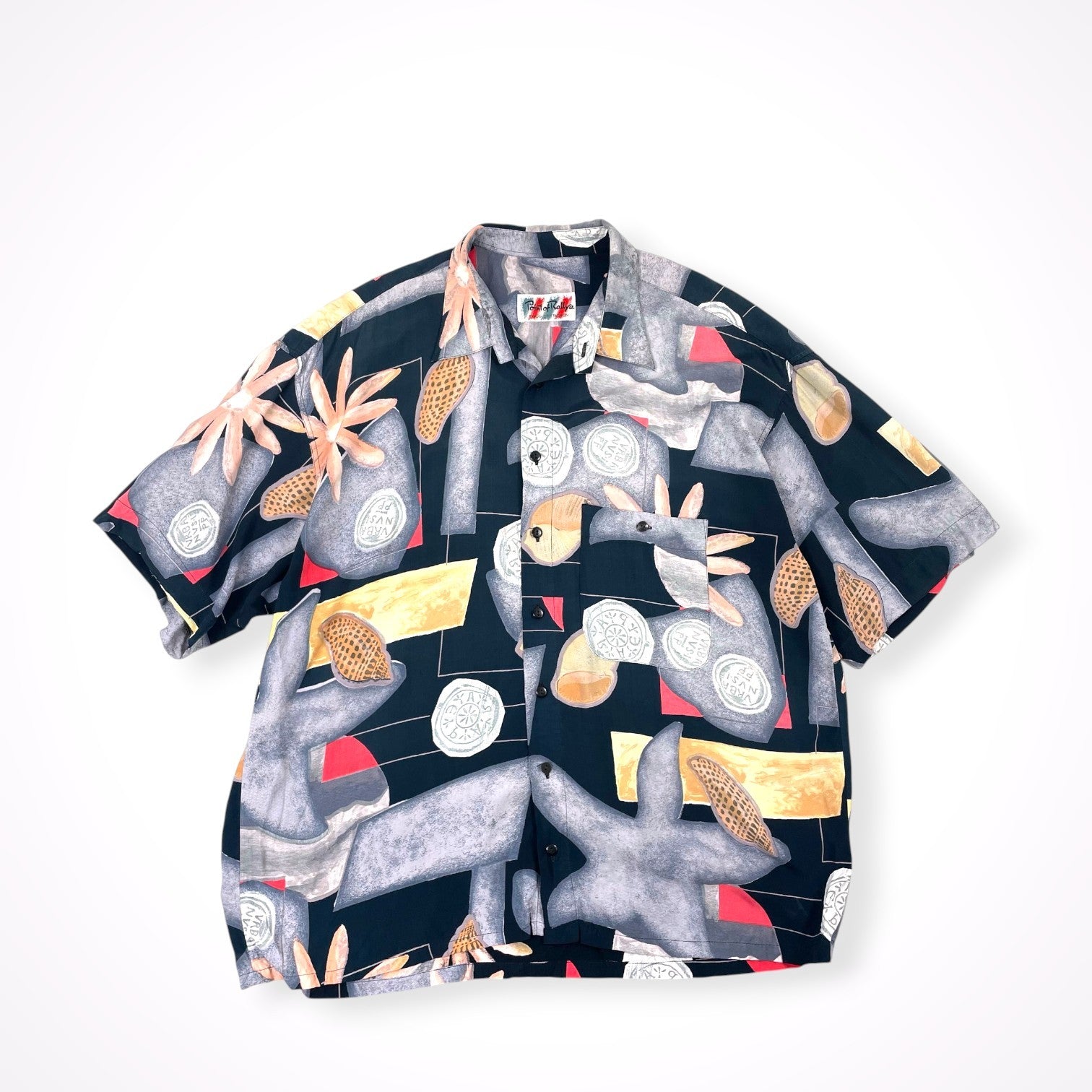 VINTAGE / 【AUGUSTIN FASHION】アートシャツ SIZE:XL程度