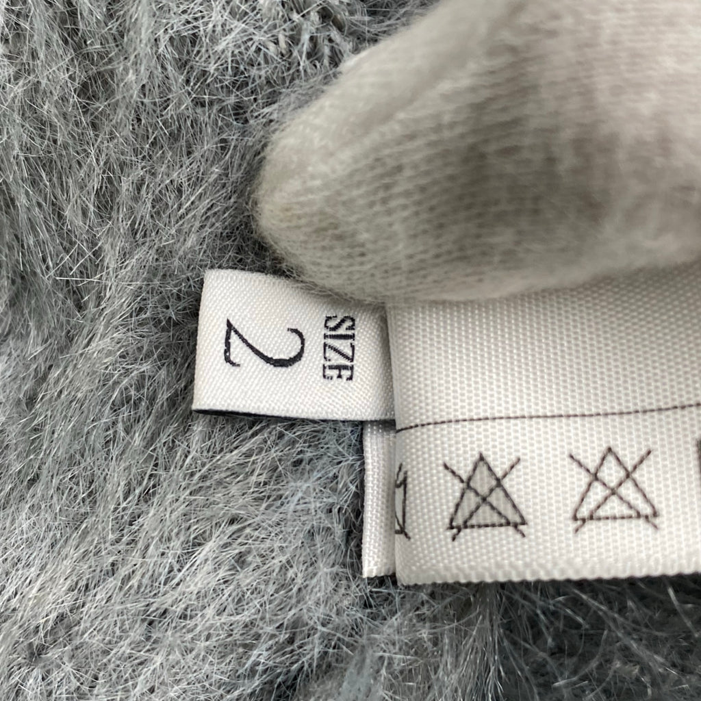 NUTEMPEROR ヌートエンペラー ナットエンペラー / Vegetable Project モヘアニット グレー SIZE：2