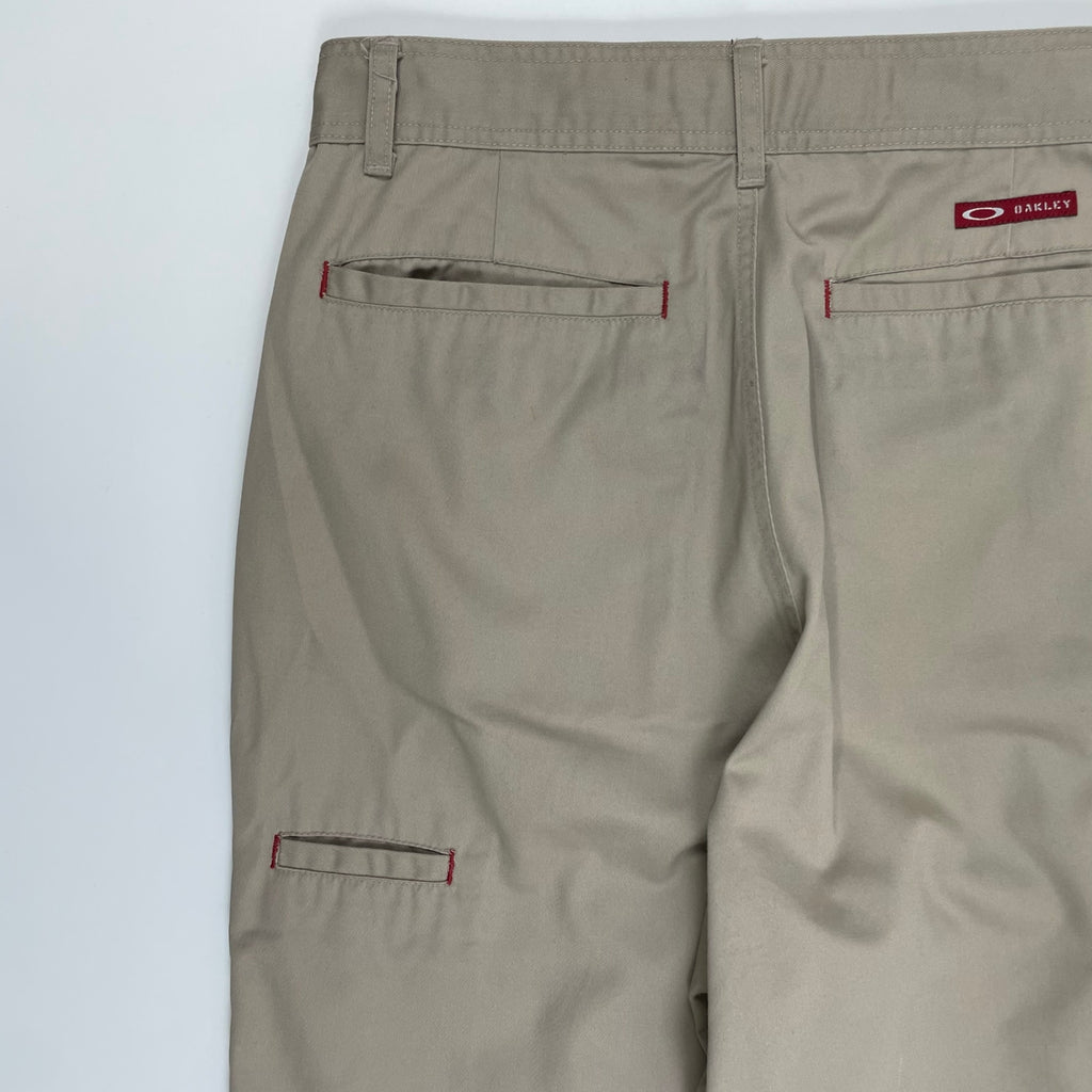 OAKLEY オークリー / 00s ワイドストレートパンツ ベージュ SIZE:W32