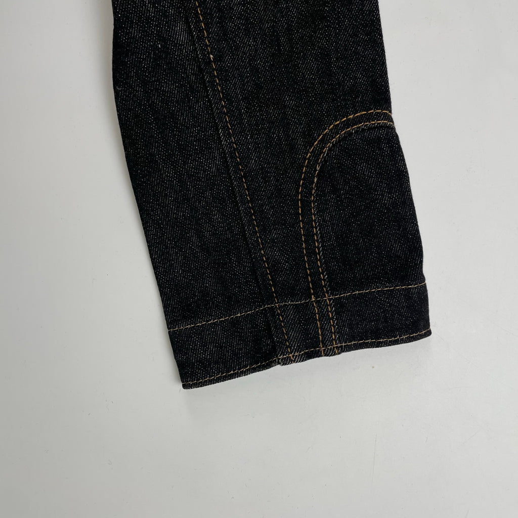 SONIA by SONIA RYKIEL ソニア バイ ソニアリキエル / ビッグボタン タイトデニムジャケット 参考定価：40,000程度 SIZE:40