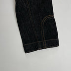 SONIA by SONIA RYKIEL ソニア バイ ソニアリキエル / ビッグボタン タイトデニムジャケット 参考定価：40,000程度 SIZE:40