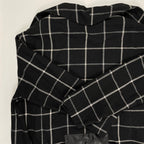 VIRGINIA BIZZI ヴァージニア ビッツィ / フリンジチェックライトコート H.P. FRANCE取り扱い 参考定価：60,000程度