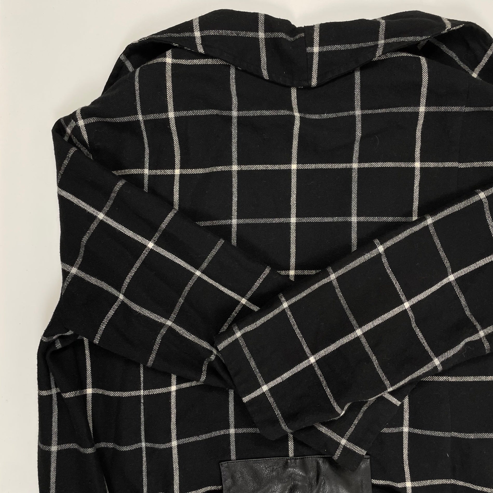 VIRGINIA BIZZI ヴァージニア ビッツィ / フリンジチェックライトコート H.P. FRANCE取り扱い 参考定価：60,000程度