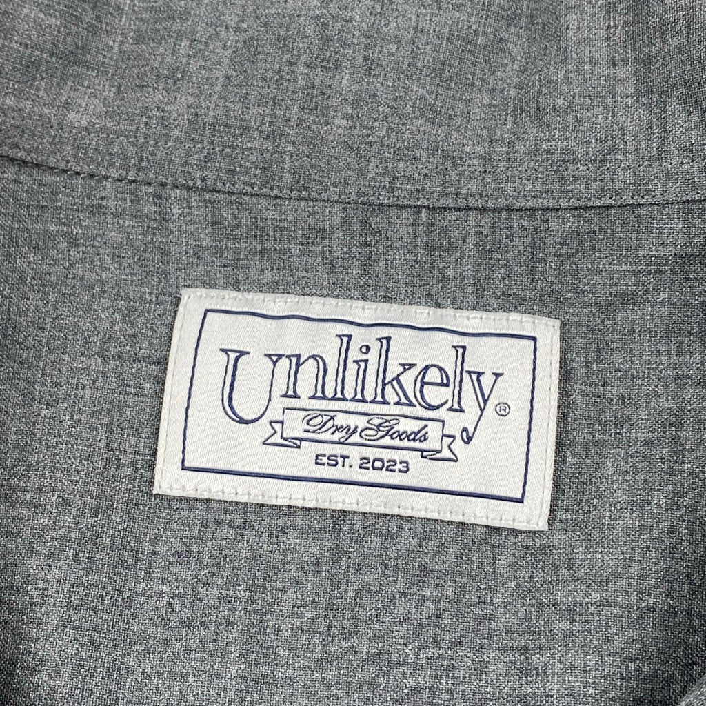【タグ付】 Unlikely アンライクリー / 2P Sports Open Shirts S/S Tropical オープンカラーシャツ 参考定価：36,000+tax SIZE：L