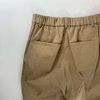 自由区 / 【UVカット・接触冷感・洗える】コットンサテンテーパードパンツ 参考定価：16,300+tax SIZE：36