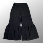 CFCL シーエフシーエル / PORTRAIT PANTS リブフレアパンツ ブラック 参考定価：42,000+tax SIZE:3