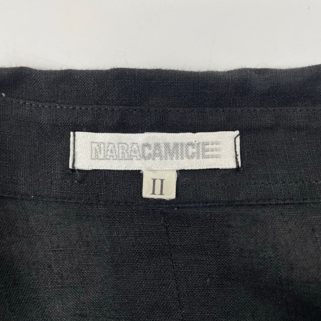 NARA CAMICIE / リネンシャツワンピース 参考定価：30,000程度 SIZE:2