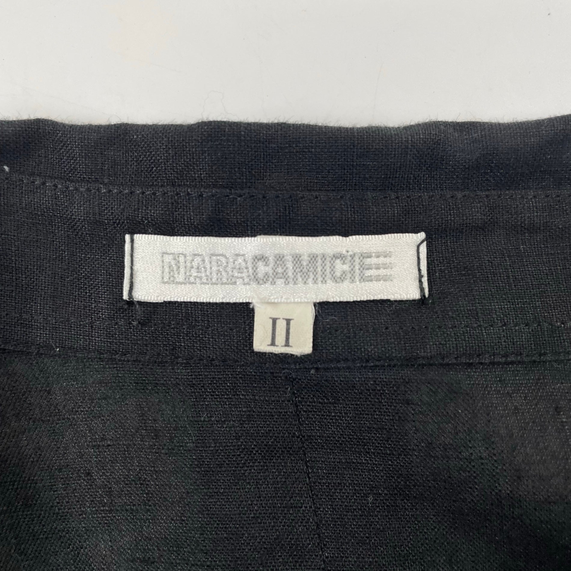 NARA CAMICIE / リネンシャツワンピース 参考定価：30,000程度 SIZE:2