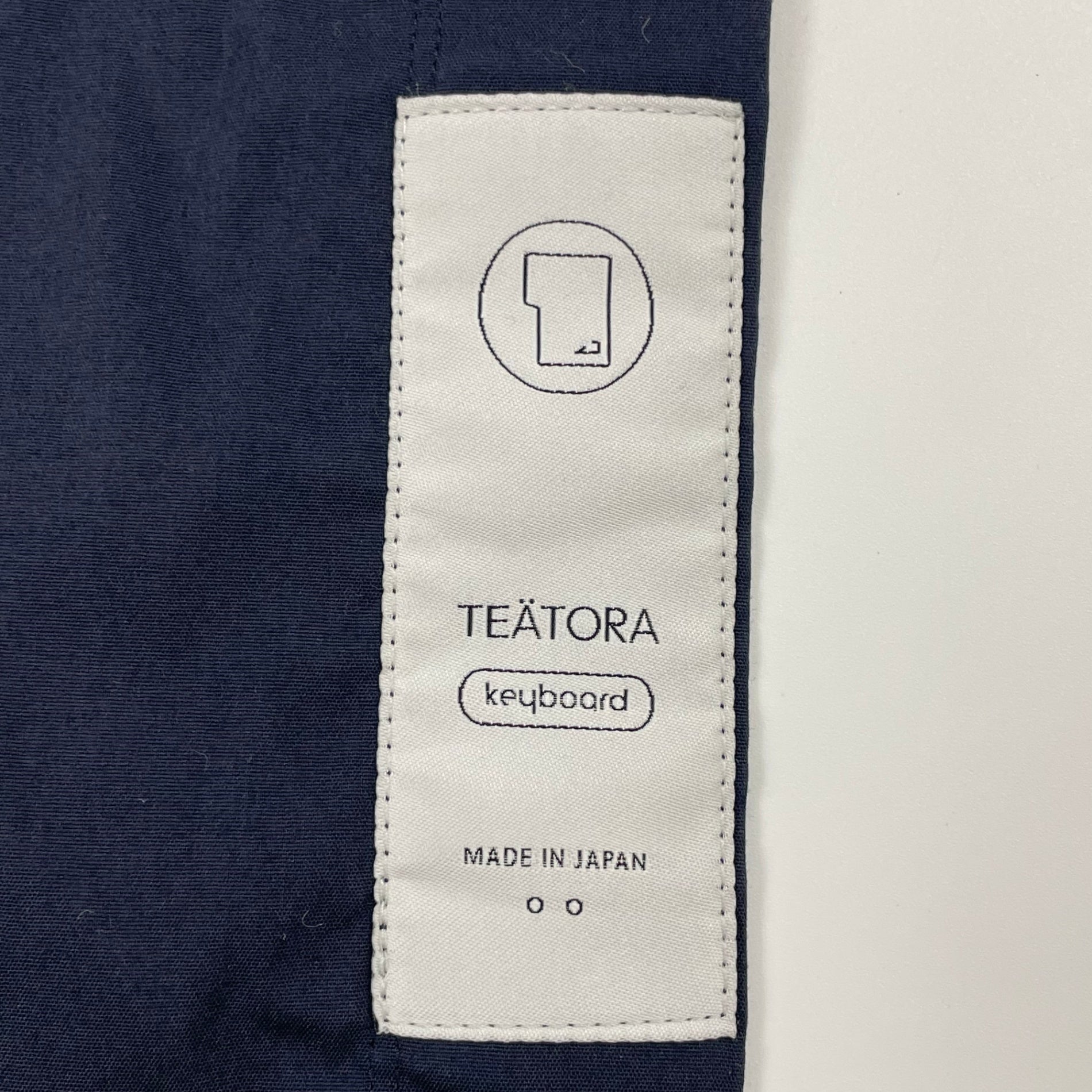 TEATORA / Keybord Shirt KEY 参考定価：34,000+tax SIZE:2