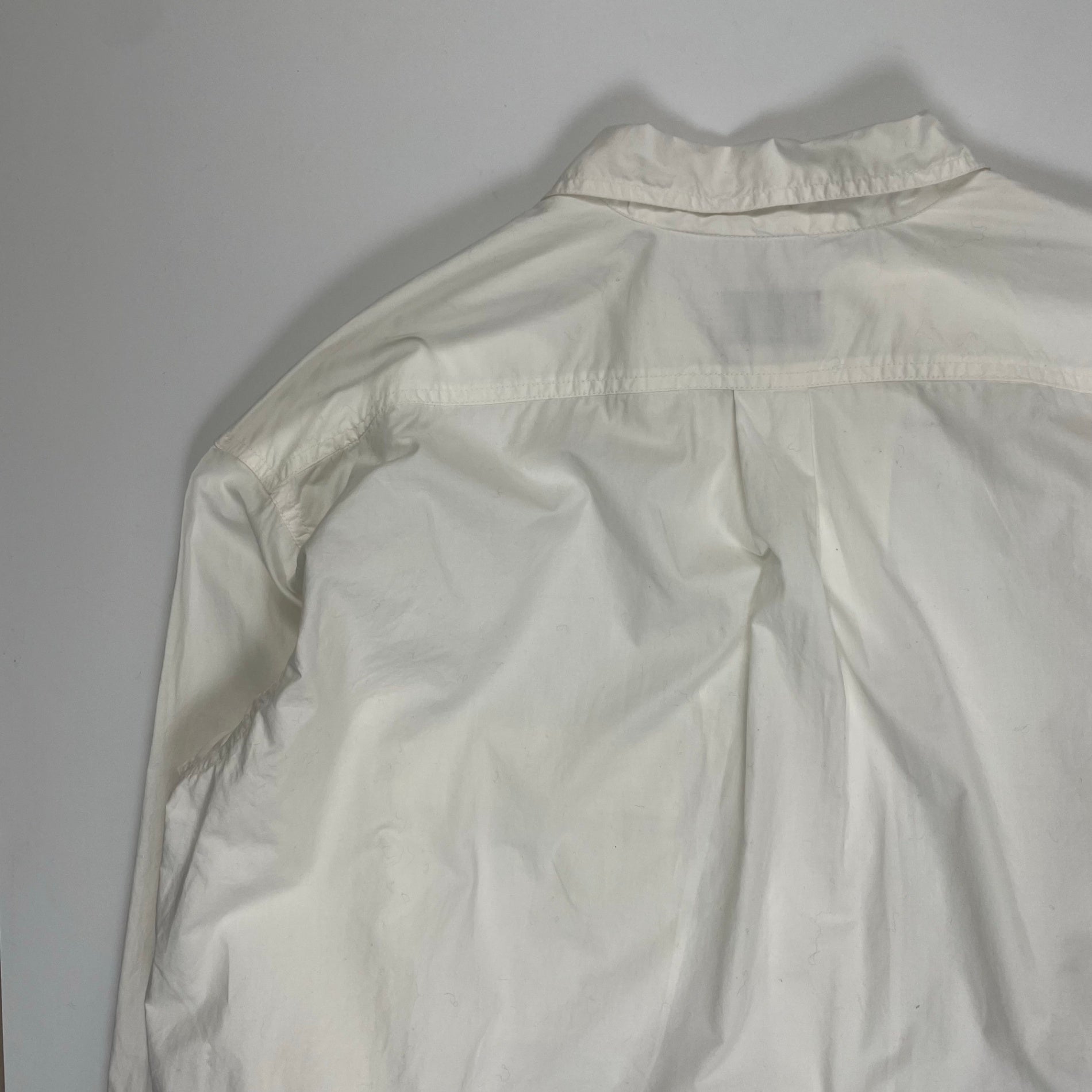 desert デザート / 80s アーカイブプルオーバーシャツ ホワイト SIZE：XL程度