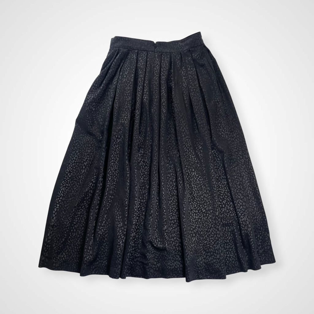 HYSTERICS ヒステリックス Hysteric Glamour ヒステリックグラマー / LEOPARD柄 タックスカート ブラック 参考定価：32,000+tax SIZE:M