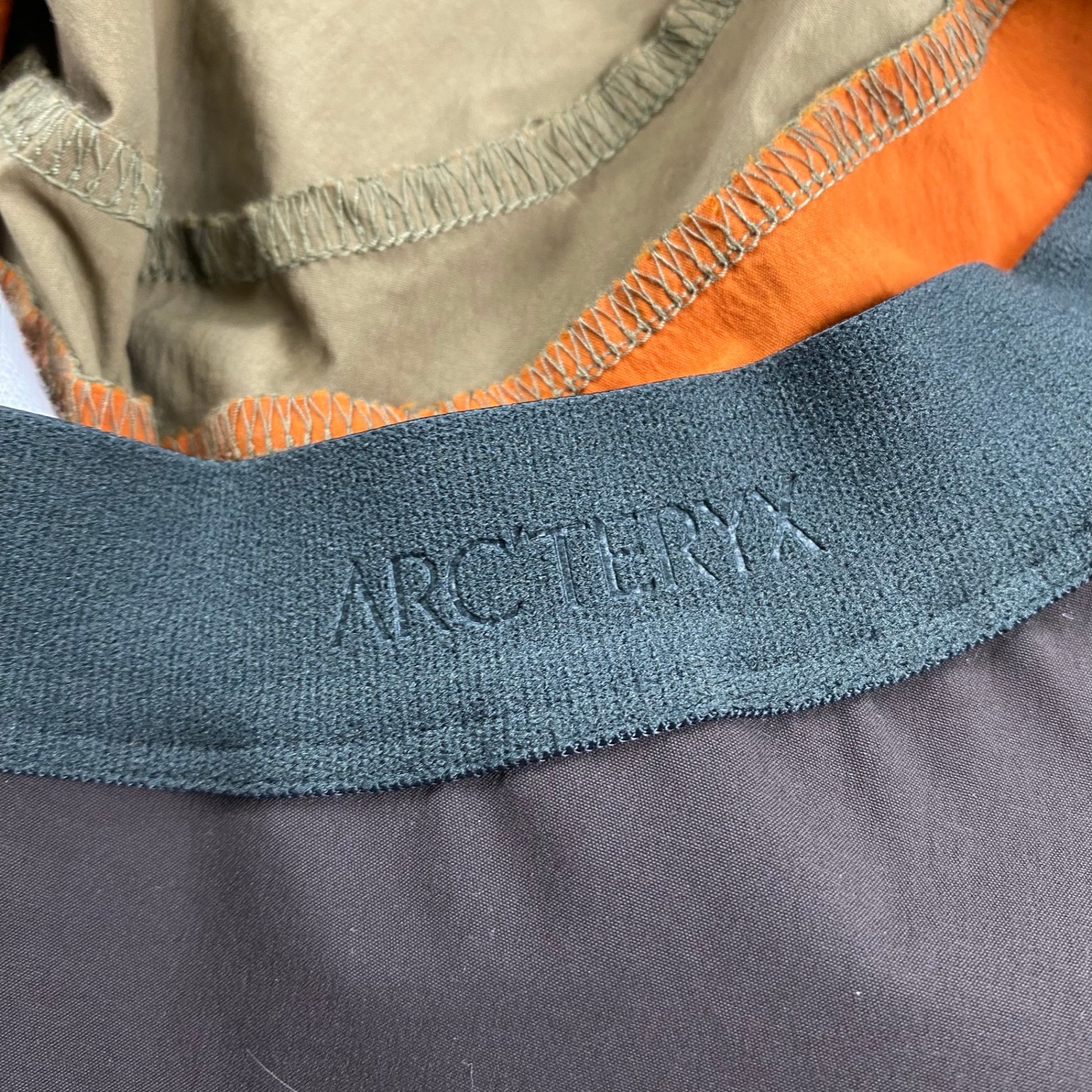 ARC'TERYX アークテリクス / Sinsolo Hat Calico 廃番品 軽量 始祖鳥 ベージュ オレンジ ブラウン