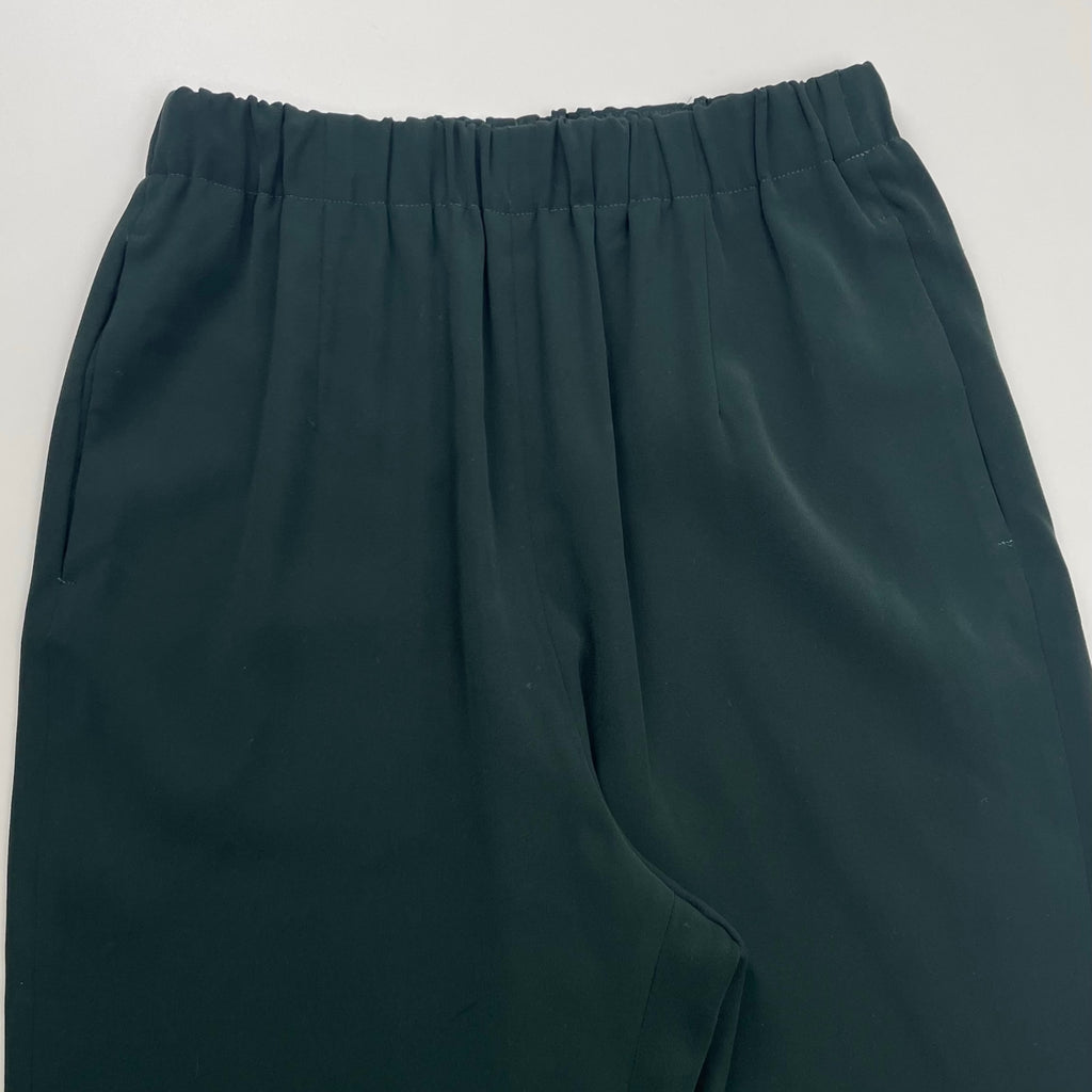 ENFOLD エンフォルド / PEダブルクロス Relax TROUSERS グリーン 参考定価：21,000+tax SIZE：38