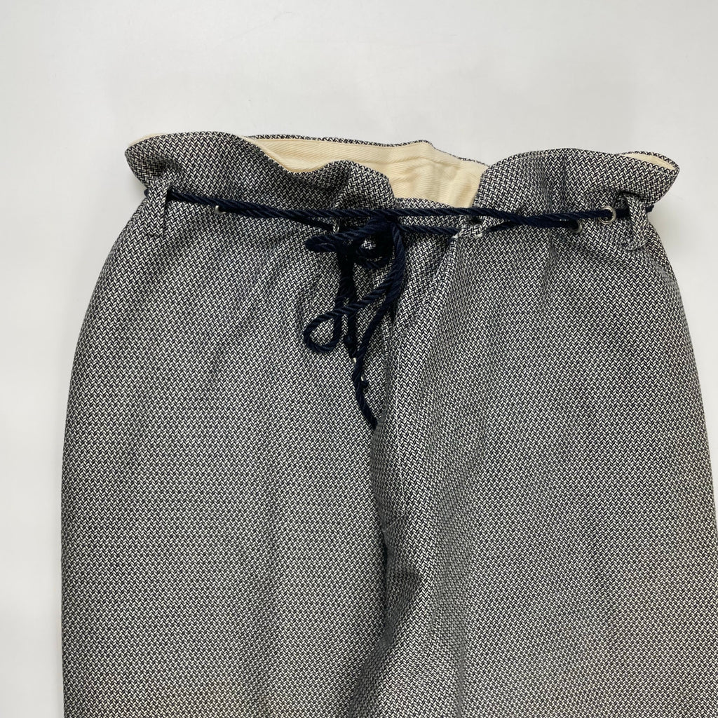 The SAKAKI / インディゴ染め袴ワイドパンツ 参考定価：35,000程度 SIZE:M