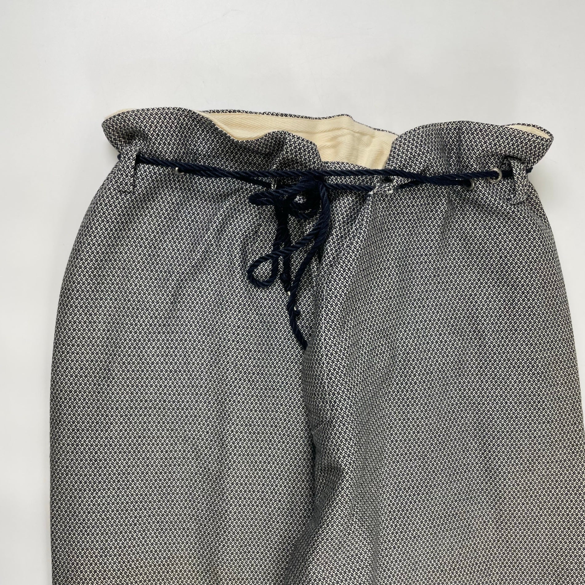 The SAKAKI / インディゴ染め袴ワイドパンツ 参考定価：35,000程度 SIZE:M