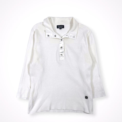 SONIA BY SONIA RYKIEL / ハーフボタンプルニット 参考定価：28,000程度 SIZE：32