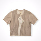 DRIES VAN NOTEN / 切替ニットカーディガン タグ付 参考定価：75,000程度 SIZE:S