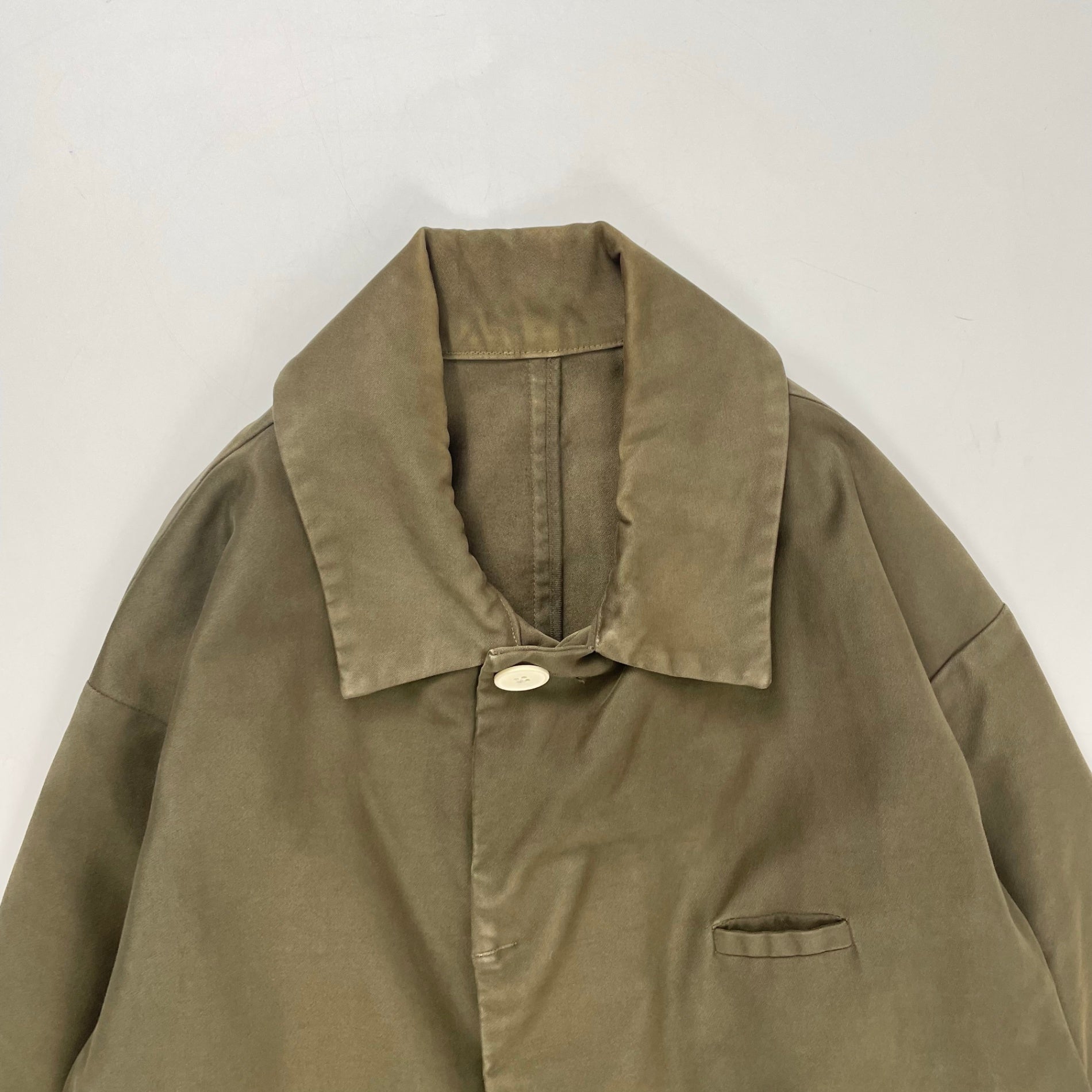 Dulcamara / コットンモールスキンコート オリーブ SIZE:0