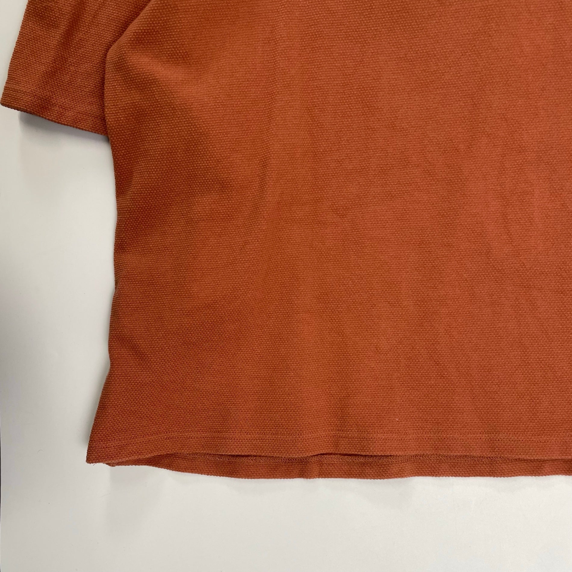 A.P.C. アーペーセー / 鹿の子ロゴ刺繍ポロシャツ 参考定価：30,000程度 SIZE：L