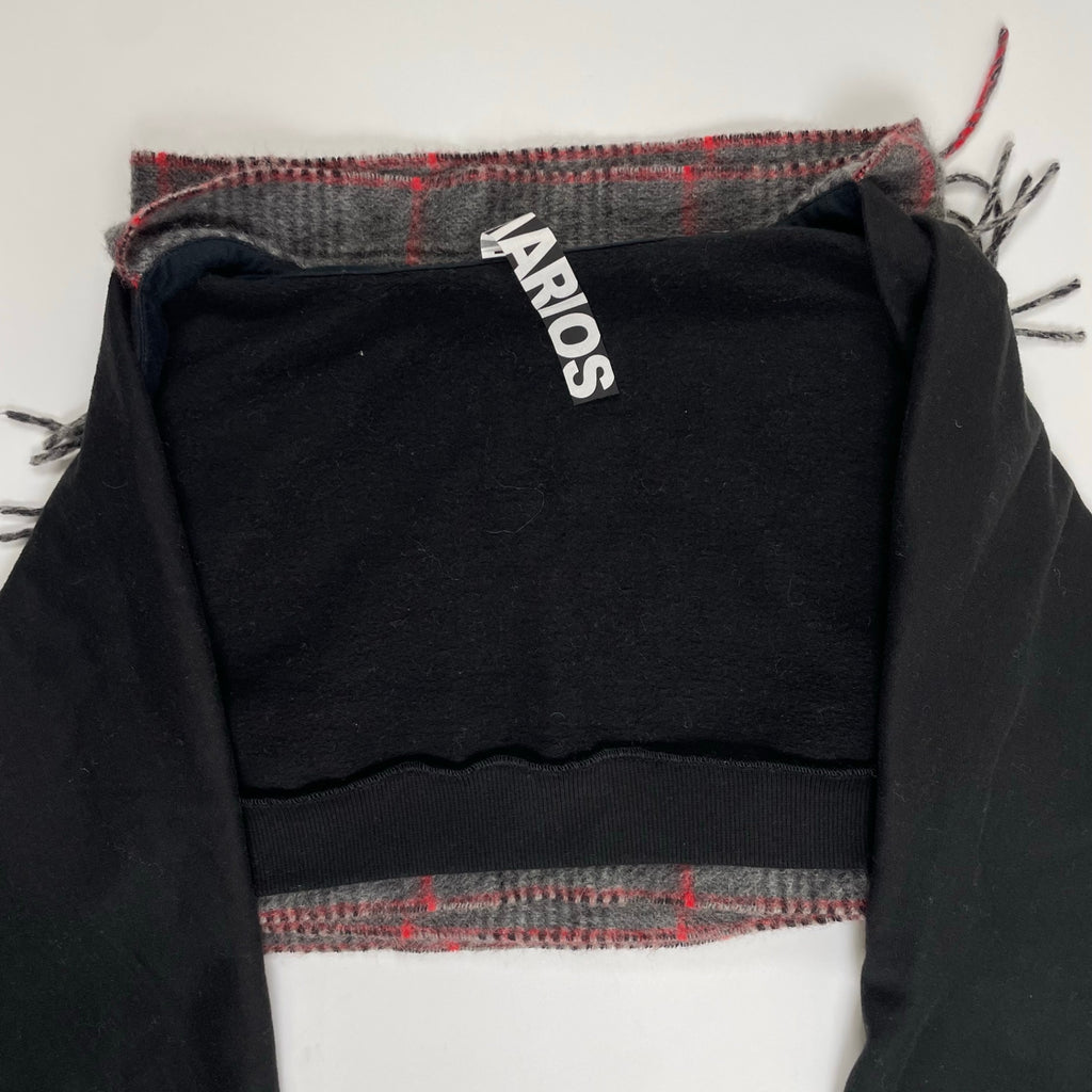 MARIOS マリオス / ボレロレイヤードスウェット 参考定価：30,000程度